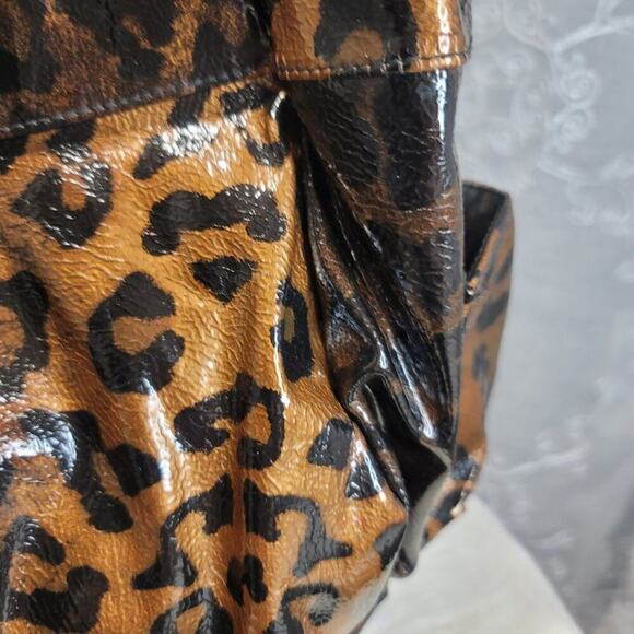 Miche Lisa Demi Shell in Bronze and Black Patent Faux Leather Leopard Print - Picture 11 of 11